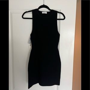 Brand New Babaton, Sculpt Knit Racer Dress
Ribbed racerback mini dress